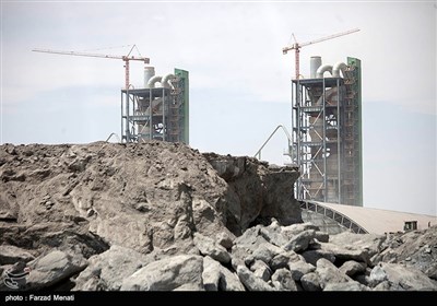 بازدید خبرنگاران از کارخانه سیمان سامان غرب