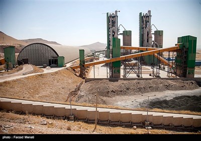 بازدید خبرنگاران از کارخانه سیمان سامان غرب