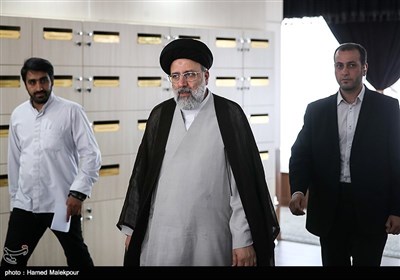 ورود حجت‌الاسلام سیدابراهیم رئیسی رئیس قوه قضاییه به جلسه مجمع تشخیص مصلحت نظام