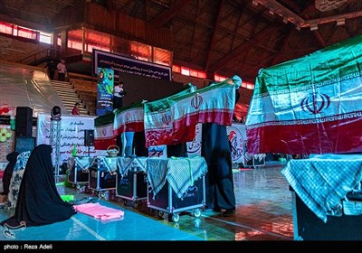 سومین جشنواره سراسری فرهنگی ورزشی شمیم خانواده در سالن ژیمنازیوم دانشگاه تبریز
