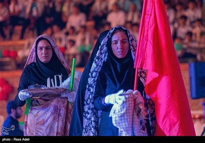 سومین جشنواره سراسری فرهنگی ورزشی شمیم خانواده در سالن ژیمنازیوم دانشگاه تبریز