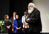 محمد رحمانیان در مراسم سومین دوره اهدای نشان زنده‌یاد داوود رشیدی