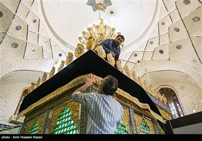 آماده سازی هیئت های مذهبی در آستانه ماه محرم_قزوین