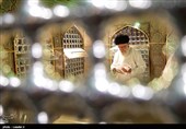 غبارروبی مضجع مطهر حضرت امام رضا (ع) با حضور رهبر معظم انقلاب