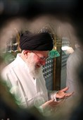 غبارروبی مضجع مطهر حضرت امام رضا (ع) با حضور رهبر معظم انقلاب
