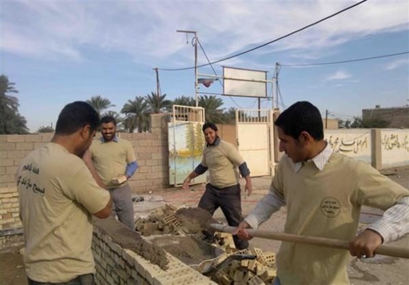 گروه‌های جهادی فارس 52 واحد مسکونی برای سیل‌زدگان خوزستان می‌سازند