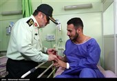بازدید فرمانده ناجا از بیمارستان امام سجاد (ع)