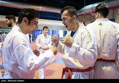 حضور کودکان اوتیسم در اردوی تیم ملی کاراته