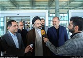 حجت‌الاسلام سید عبدالفتاح نواب نماینده ولی فقیه در امور حج و زیارت و سرپرست حجاج ایرانی در جمع خبرنگاران