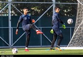 گزارش تمرین تیم ملی فوتبال|دروازه‌بان‌ها بدون مربی تمرین کردند/ پاسکاری تک ضرب و سرعتی در غیاب 10 بازیکن