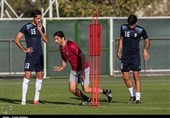 حضور هاشمیان و پورعلی‌گنجی در تمرین تیم فوتبال امید