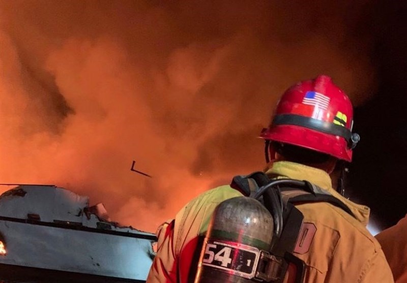 34 کشته در آتش سوزی در قایقی در کالیفرنیا