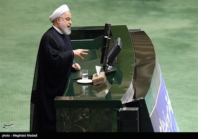 حسن روحانی رئیس جمهور در جلسه رأی اعتماد به وزرای پیشنهادی آموزش و پرورش و میراث فرهنگی