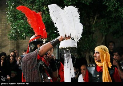 مراسم تعزیه خوانی در آبادان