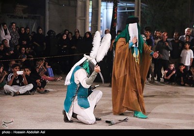 مراسم تعزیه خوانی در آبادان