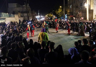 مراسم تعزیه خوانی در آبادان