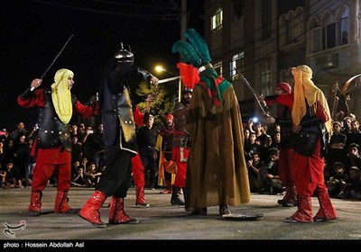 مراسم تعزیه خوانی در آبادان