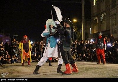 مراسم تعزیه خوانی در آبادان