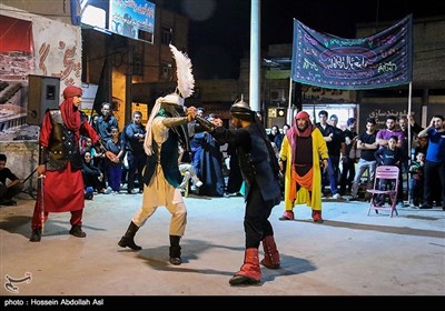 مراسم تعزیه خوانی در آبادان