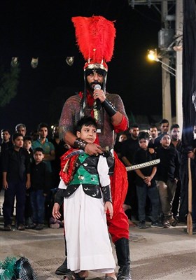 مراسم تعزیه خوانی در آبادان