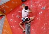 قهرمانی گرامی و حاجی کریملو در مسابقات دیواره نوردی قهرمانی آسیا