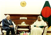 دیدار ظریف با نخست وزیر بنگلادش