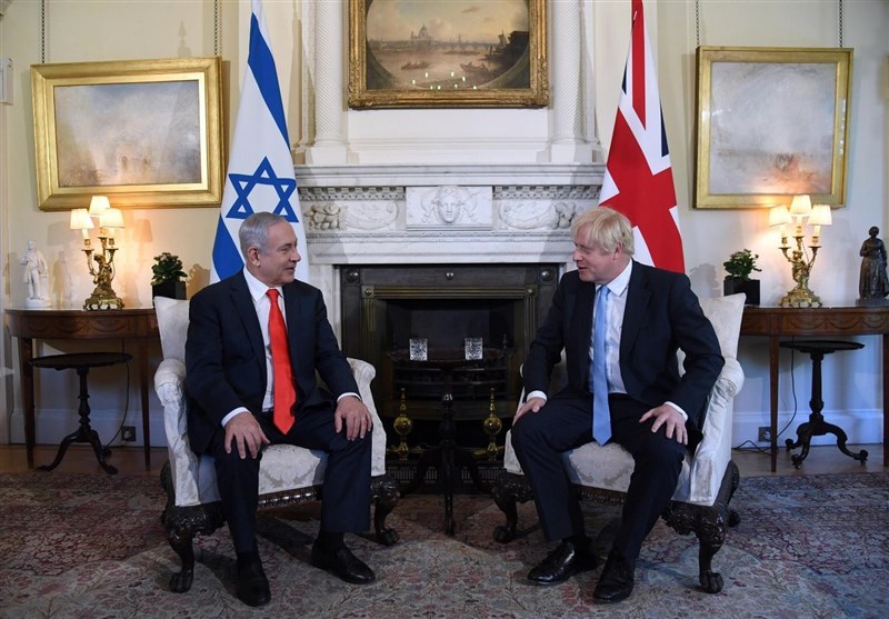 دیدار نتانیاهو و جانسون در لندن