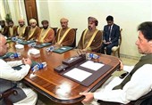 دیدار هیات پارلمان عمان با عمران خان و گفتگو درباره مساله کشمیر