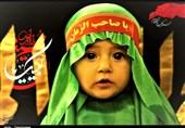 تهران|لالایی‌ کودکانه‌ای که پاسخ «هل من ناصر ینصرنی» می‌شود+ تصاویر