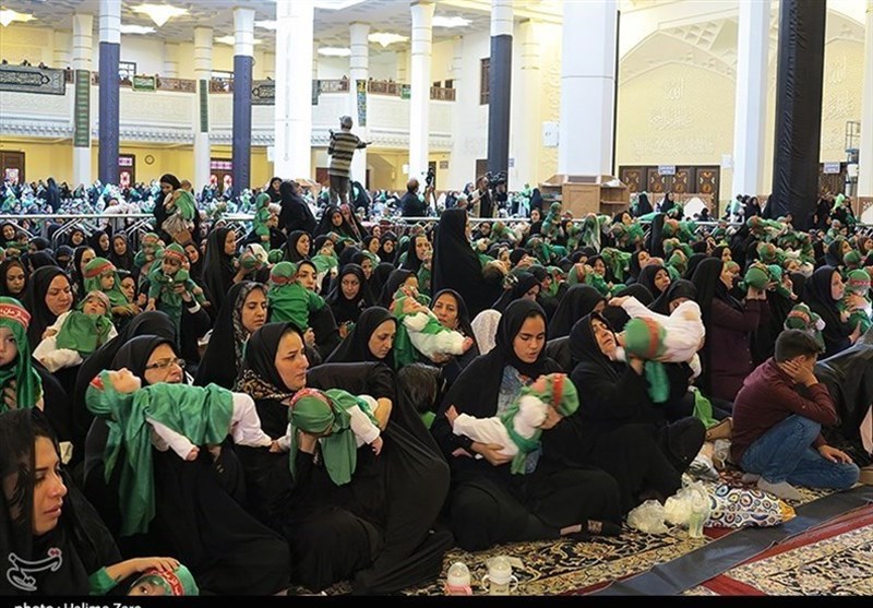 اجتماع شیرخوارگان حسینی در 600 نقطه استان فارس؛ همنوایی مادران شیرازی با حضرت رباب(س)