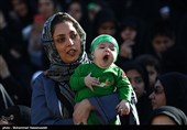 گزارشی از همایش شیرخوارگان حسینی در استادیوم آزادی+آلبوم تصاویر