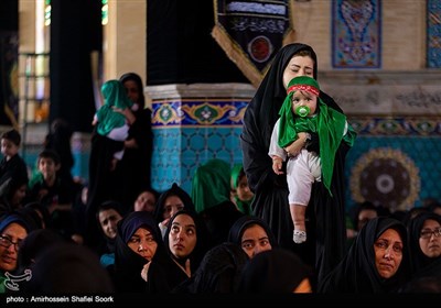 همایش جهانی شیرخوارگان حسینی همزمان با نخستین جمعه ماه محرم در امامزاده سید جعفر محمد یزد 