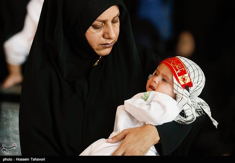 مراسم شیرخوارگان حسینی در استان خوزستان به روایت تصویر