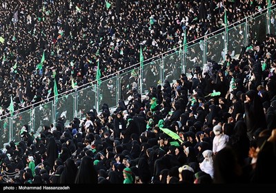 مراسم شیرخوارگان حسینی - استادیوم آزادی