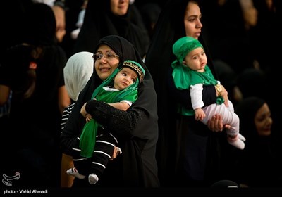 مراسم شیرخوارگان حسینی - مصلی تهران