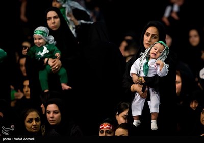 مراسم شیرخوارگان حسینی - مصلی تهران