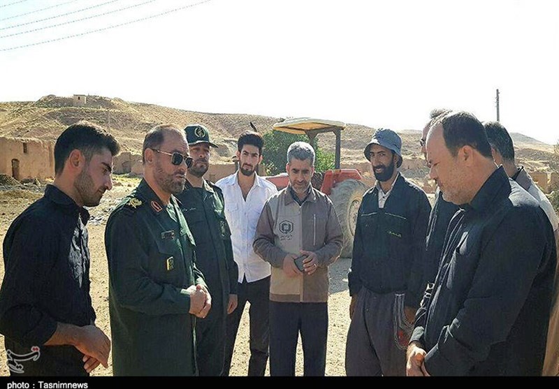 فرمانده سپاه کردستان از اجرای پروژه‌های محرومیت‌زدایی بیجار بازدید کرد+تصاویر