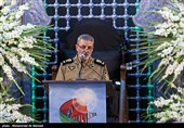 سخنرانی  امیر موسوی فرمانده کل ارتش در مراسم گرامیداشت سه دهه فعالیت هیئت رزمندگان اسلام قم 