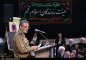 سخنرانی  امیر موسوی فرمانده کل ارتش در مراسم گرامیداشت سه دهه فعالیت هیئت رزمندگان اسلام قم