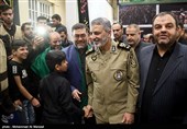 حضور  امیر موسوی فرمانده کل ارتش در مراسم گرامیداشت سه دهه فعالیت هیئت رزمندگان اسلام قم 