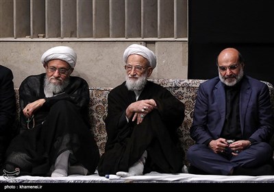 Leader Attends Mourning Service in Remembrance of Imam Hussein (AS)