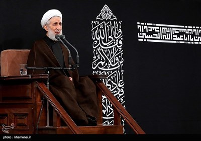 Leader Attends Mourning Service in Remembrance of Imam Hussein (AS)