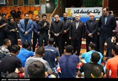 بازدید مسعود سلطانی‌فر، وزیر ورزش و جوانان از اردوی تیم ملی کشتی