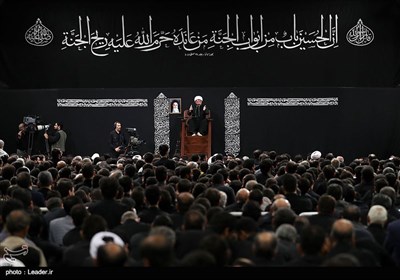 سخنرانی حجت‌الاسلام عالی در دومین شب عزاداری محرم در حسینیه امام خمینی(ره)