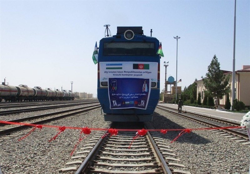 اولین سفر قطار کانتینری از افغانستان به چین با ترانزیت از ازبکستان و قزاقستان