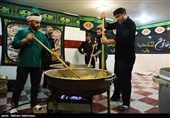 آیین سنتی حلواپزی در اردبیل به روایت تصویر