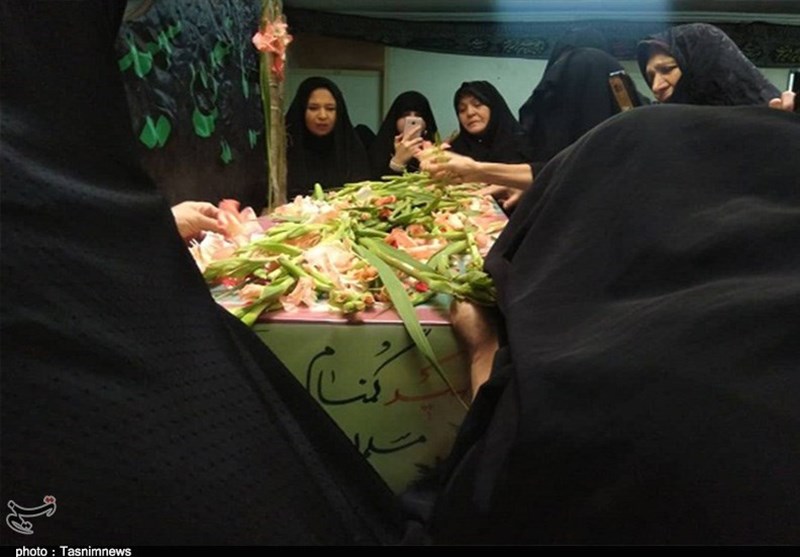 تهران| وداع باشکوه مردم دیار سیدالکریم با پیکر پاک شهید گمنام به روایت تصویر