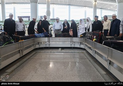 بازگشت آخرین کاروان زائران ایرانی از حج تمتع