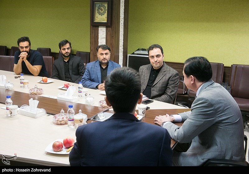 حضور چانگ هوا سفیر جمهوری خلق چین در تهران در خبرگزاری تسنیم