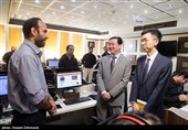 حضور چانگ هوا سفیر جمهوری خلق چین در تحریریه‌ خبرگزاری تسنیم